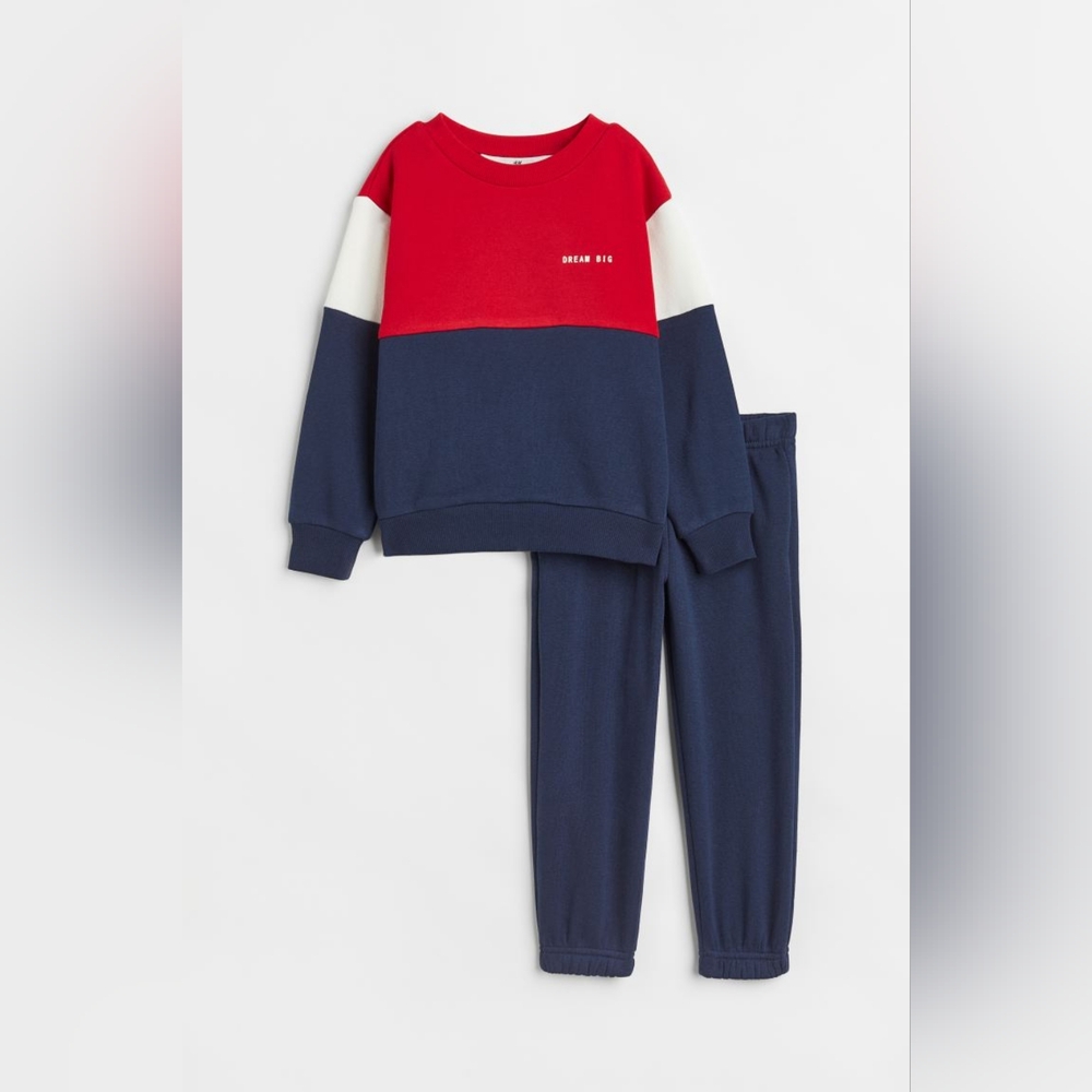 H&M "Dream Big" 2-piece Shirt and Joggers Set